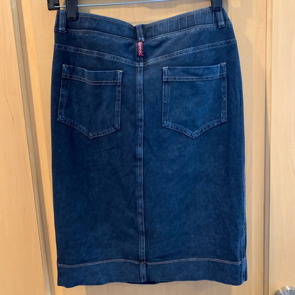 ~Hard Tail~ Stretchy Denim Style Pencil Skirt